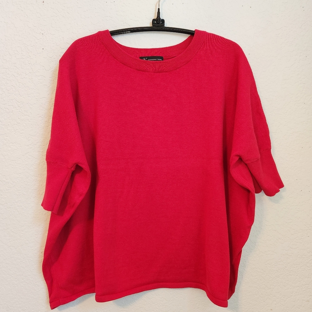 INC International Concepts Boxy Style Sweater with‎ Dolman Sleeves, Size S